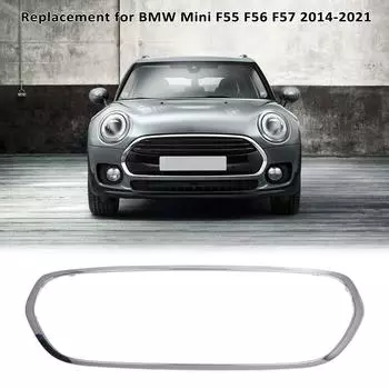 Передняя решетка бампера молдинг хром замена для BMW Mini F55 F56 F57 20142021, серебряный