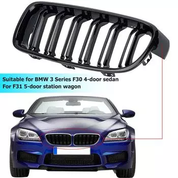 Передняя решетка капота решетки для BMW 3 серии F30 F31 320i xDrive 328i xDrive 330e 2013~2019 автомобилей передняя решетка вставки отделки