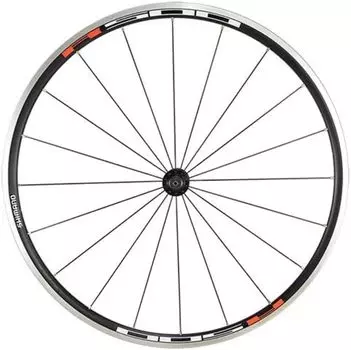 Передняя спица шоссейного колеса SHIMANO 700C Black QR Black EWHR501AFCBYL TIAGRA WH-R501A-F (Технические характеристики Aero) цвет чёрный
