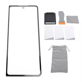 Передняя стеклянная панель телефона с инструментами для ремонта OCA Передняя внешняя экранная панель телефона для Galaxy Z Fold 5 5G
