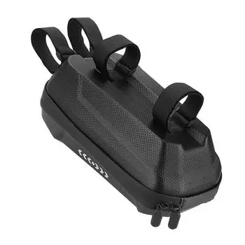 Передняя сумка для электрического скутера 3 л, сумка на руль из ЭВА, водонепроницаемая сумка для хранения электрического велосипеда 3L чёрный