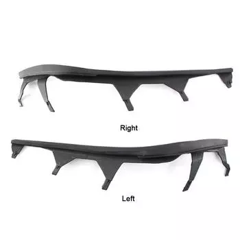 Передняя верхняя крышка фары автомобиля, накладки 63126921859 63126921860 Уплотнительная полоса фары, прокладка для BMW E46 325i 2002-2005