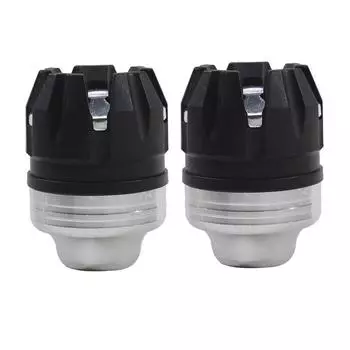 Передняя вилка из алюминиевого сплава, модификация мотоцикла, электромобиль, мотоцикл, аксессуары для чашек с защитой от падения серебряный