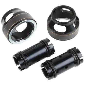 Передняя вилка ZETA RACING KYB AOS Lowdown Inner Kit Улучшенное крепление стопы Низкий центр тяжести Dirt Freak Модель DIRTFREAK F4245 24-50 мм (Старый чёрный