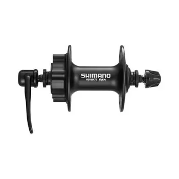 Передняя втулка SHIMANO DISC 32H HBM475L QR32H108100 SS2 EHBM475BL5 HB-M475 чёрный