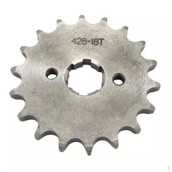Передняя звездочка 18T, 42 шага, зубчатая, для бездорожья, квадроцикла, мопеда, вал 20 мм