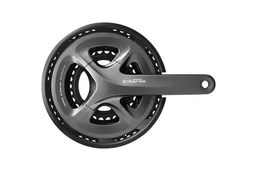 Передняя звездочка SHIMANO 50X39X30T 165 мм 8S с защитой цепи EFCR2030AX090C CLARIS (ДОРОГА) FC-R2030