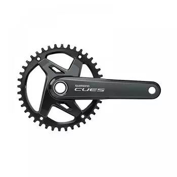 Передняя звездочка SHIMANO CUES FC-U8000-1 с защитой цепи, длина шатуна 170 мм, 42 зуб., 91011S, EFCU80001CXB2C