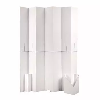 перегородка из картона yamapac белый