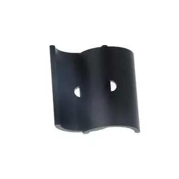 Переходная втулка втулки из алюминиевого цинкового сплава для велосипедного руля, прокладка, втулка, редуктор 25,4 мм на 31,8 мм чёрный