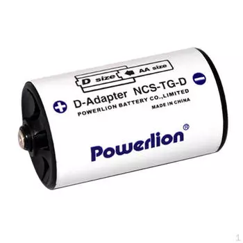 Переходник для батареек размера AA-D, адаптер, чехол, переключатель