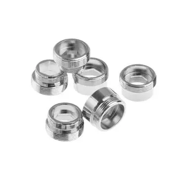 Переходник для крана, разъем для аэратора + 2 прокладки, латунь, простая установка, кухня Outside Thread 16mm-22mm