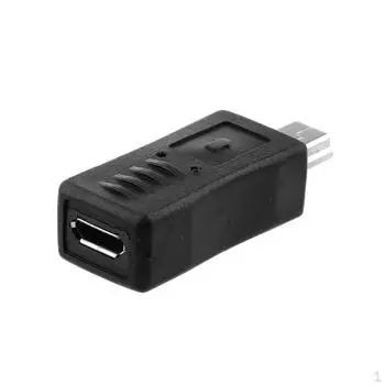 Переходник для Mini USB Male на Micro Female 5p зарядный адаптер