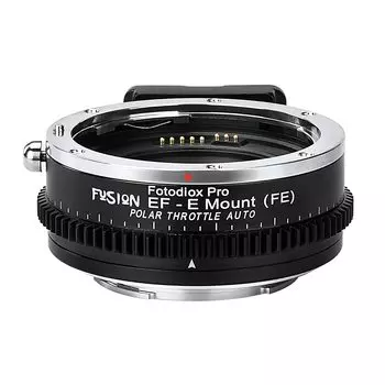Переходник для объектива Fotodiox EF с креплением Sony E, совместимый с электронным креплением, с CPL-фильтром Photodiox встроенный EF-SNE-FSN-PLT