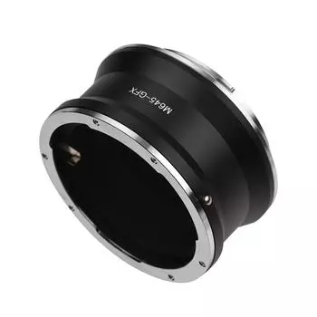 Переходник для объектива камеры M645-GFX, замена объектива Mamiya 645 на крепление Fujifilm G GFX100 GFX50S чёрный