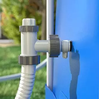 Переходник для шланга, высокопрочный, нержавеющий пластиковый адаптер для шланга насоса для фильтра бассейна для INTEX 1pc