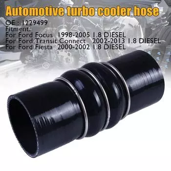 Переходник для соединения шлангов интеркулера OEM # 1229499 с антивозрастными свойствами чёрный