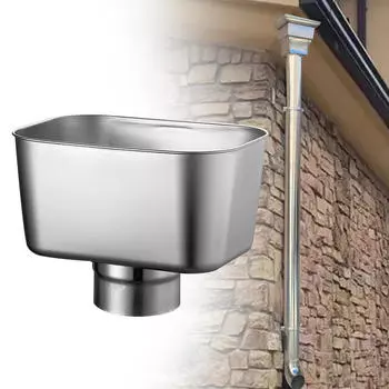 Переходник для водосточной трубы, переходник для переносной замены, простая установка, дождевая вода Pipe Diameter 63mm