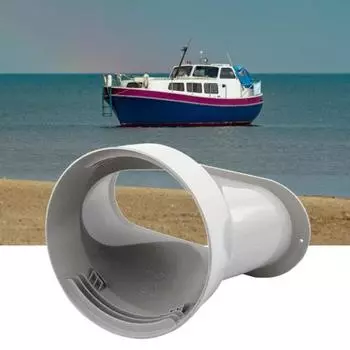 Переходник для выхлопного шланга, плоский выхлопной материал из АБС-пластика, усиленный рот, 13 см, интерфейс для шланга, аксессуары для кондиционера