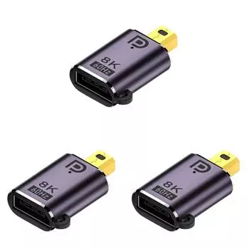 - Переходник DP1.4 на мини-адаптер 8K 60 Гц с индикаторными лампочками для ПК (В)