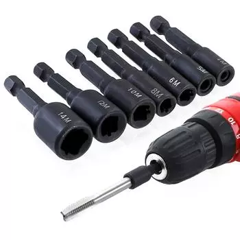 Переходник с головкой 1/4 дюйма более прочный для пневматической отвертки