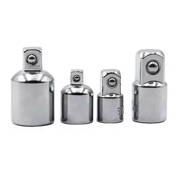 Переходник с квадратной втулкой переменного диаметра, 4 шт., большой, средний, малый, адаптер для удлинения стержня, набор инструментов