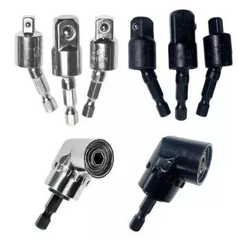 Переходник с шестигранника на квадратный электрический ключ 1/2