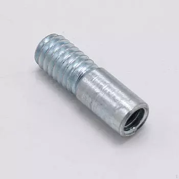 Переходник шпильки воздухоочистителя с 1/4-20 на 5/16-18. Запасные части. Металл. Заменяет аксессуары. Длина 1 дюйм.