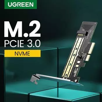 Переходник Ugreen с PCIE на NVMe M.2