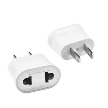 Переходник Вилка питания Переходник для других стран Переходник для розетки Переходник для адаптера для путешествий Плоский штекер Электротехнические изделия Малые и