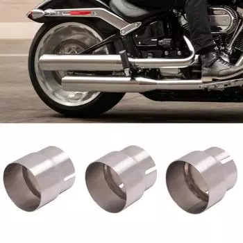 Переходник выхлопа Прочная конструкция Коррозионностойкая Устойчивость к ржавчине Высокая прочность Простая установка Идеально сочетается Серебряный цвет A