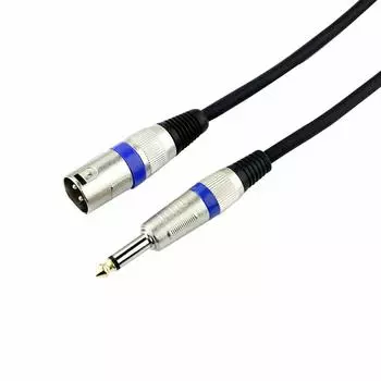 Переходной кабель Canon, микрофонный кабель, кабель XLR, XLR-телефон, штекер-штекер, разъем Canon XLR XLR 3-контактный (5м)