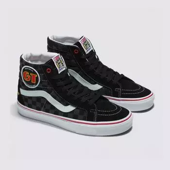 Vans [Vans X Our Legend] Skate High Reissue Zipper OUR LEGENDS GT DYNO ЧЕРНЫЙ КРАСНЫЙ