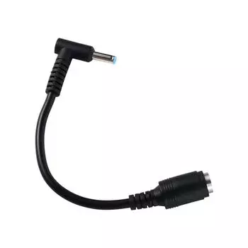 Переключатель 7.4x5.0 мм женский разъем зарядного устройства DC адаптер питания 7.4x5.0 мм в 4.5x3.0 мм ноутбук конвертер чёрный