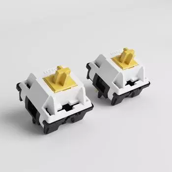 Переключатель Akko Penguin 5 Pin 50gf тактильный бесшумный переключатель для механической клавиатуры MX подходит для официального набора текста (45pcs)