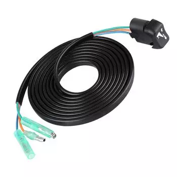 Переключатель дифферента, переключатель дифферента и наклона в сборе для рукоятки управления одним двигателем 704, 704-82563-41-00, переключатель дифферента и наклона в сборе чёрный