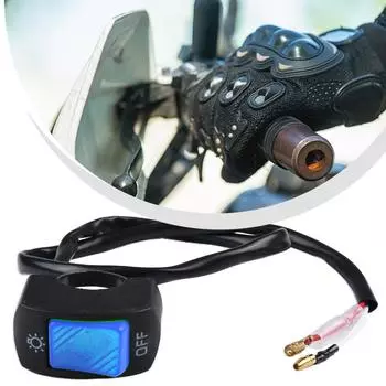 Переключатель фар ABS Синий Прямая замена Простая установка