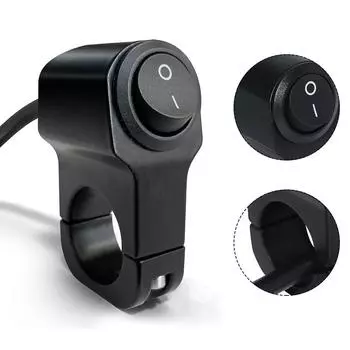 Переключатель фар водонепроницаемый 22-23 мм из алюминиевого сплава с ЧПУ