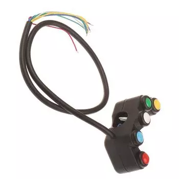 Переключатель функций электромобиля, пять переключателей функций с самоблокирующимся автоматическим возвратным переключателем