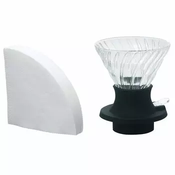 Переключатель капельницы HARIO Immersion, простое извлечение одним нажатием, выход 200 мл, черный, сделано в Японии, подарок, SSD-200-B