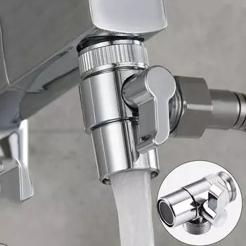 Переключатель клапана для крана, клапан для раковины, адаптер для водопроводного крана, переходник для дома, ванной комнаты, кухни, переключатель, аксессуары для туалета, биде, душа Adapter