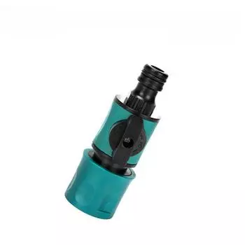 Переключатель клапана управления водой для мойки автомобиля - быстроразъемный адаптер с двухсторонним 4-точечным ниппелем