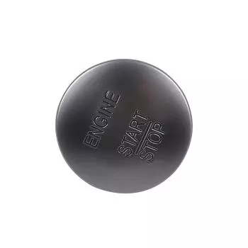 Переключатель кнопки запуска и остановки двигателя, запуск в один клик, замена кнопки запуска без ключа для серебряный