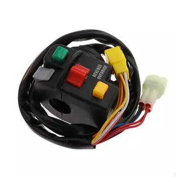 Переключатель на левый руль 0509-014, простота установки, практичность, высокая производительность, прочные и удобные детали