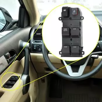 Переключатель окна, передняя боковая часть, ABS Perfect, переключатель левого окна автомобиля 35750-SWA-K01