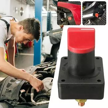 Переключатель отключения питания, выключатель аккумуляторной батареи для трюмного насоса в автофургоне, лодке, яхте, автомобильных аксессуарах A8W6