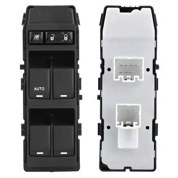 Переключатель переднего окна Переключатель управления стеклоподъемником для 2004-2012 для 04602780AA чёрный