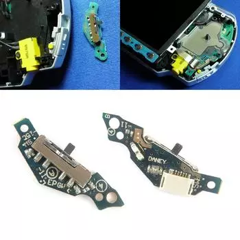 Переключатель питания ВКЛ/ВЫКЛ плата печатной платы сменные аксессуары запасная часть совместимая с PSP 2000 2004 2001 2008 серий