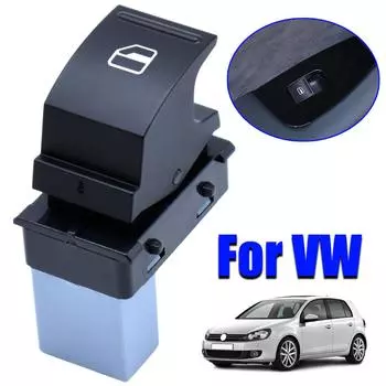 Переключатель подъемника одного окна, боковая электрическая кнопка управления для Volkswagen Golf Passat B6 CC Caddy MK3 2004-2019