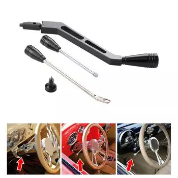 Переключатель поворотов рычаг аварийной сигнализации наклон комплекта деталей аксессуары для колонок чёрный